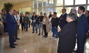 Visita do Senhor Ministro da Agricultura e Pescas, Dr. José Manuel Fernandes ao BPGV