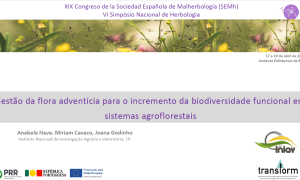 INIAV presente no XIX Congreso de la Sociedad Española de Malherbología (SEMh), VI Simpósio Nacional de Herbologia