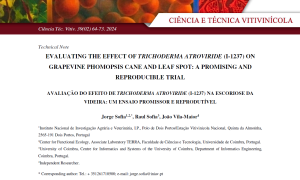 Novo artigo RCTV "AVALIAÇÃO DO EFEITO DE TRICHODERMA ATROVIRIDE (I-1237) NA ESCORIOSE DA VIDEIRA: UM ENSAIO PROMISSOR E REPRODUTÍVEL"