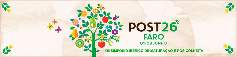 XIII Simpósio Ibérico de Maturação e Pós-Colheita – POST26 XIII Simpósio Ibérico de Maturação e Pós-Colheita – POST26