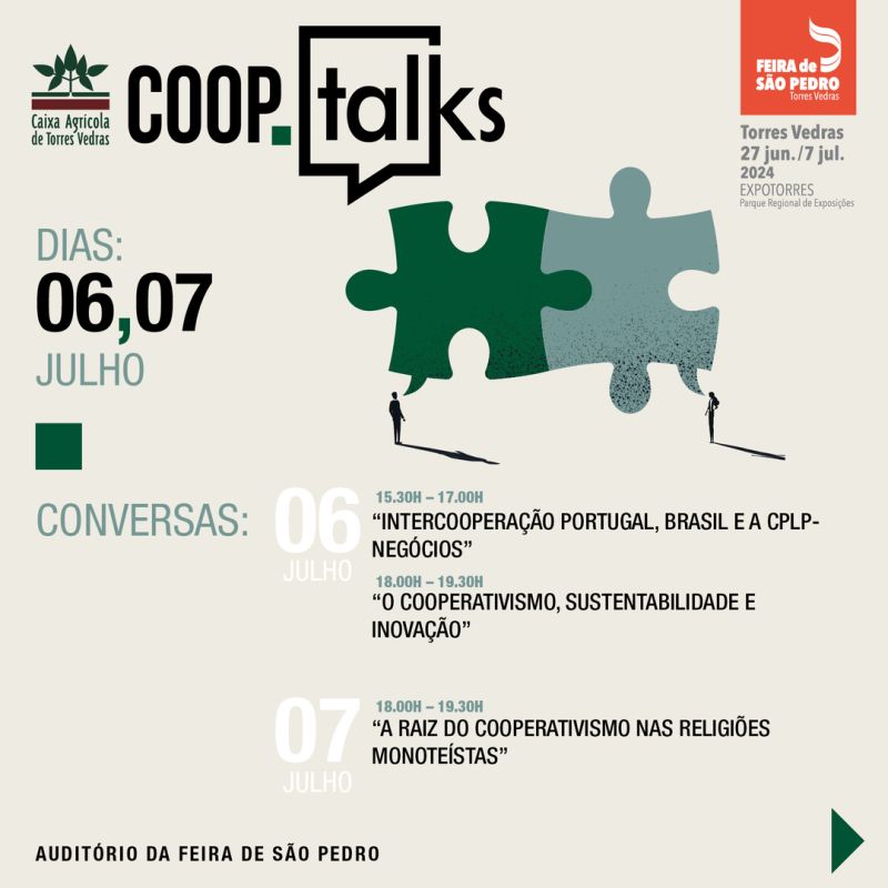 CoopTalks na Feira de S. Pedro, Torres Vedras