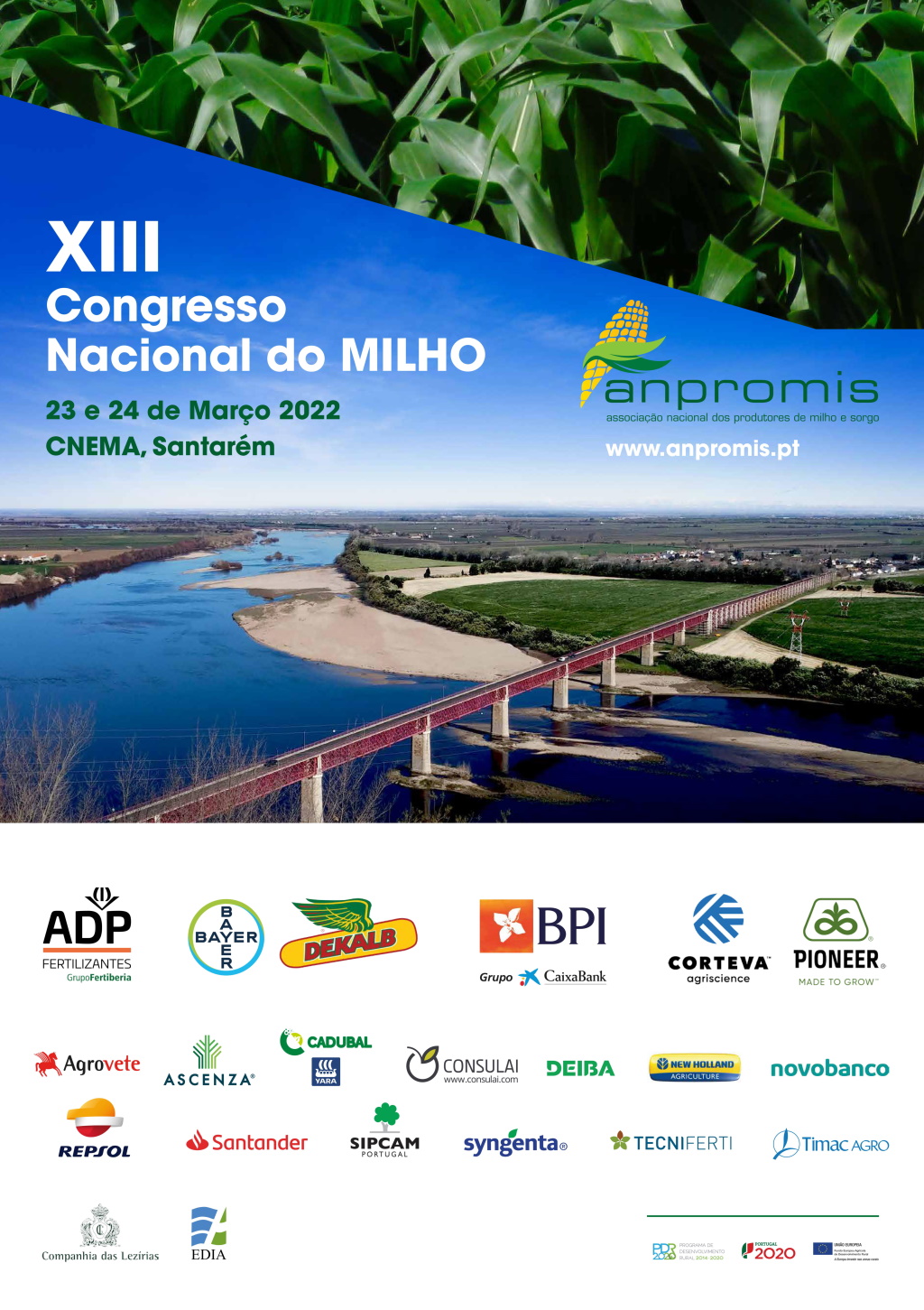 Cartaz XIII Congresso Nacional do Milho 2022