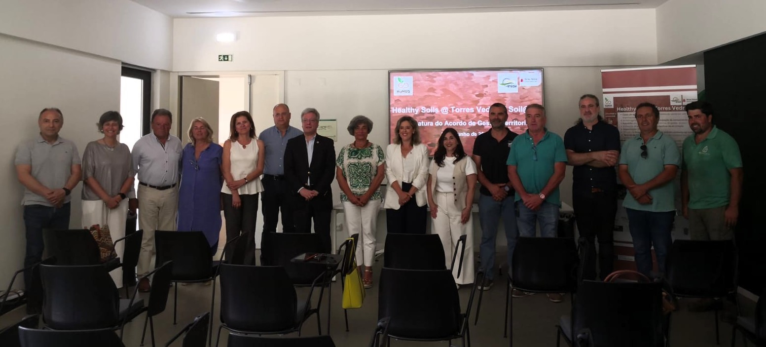 Projeto Healthy Soils @Torres Vedras: um ano de colaboração para solos mais saudáveis Projeto Healthy Soils @Torres Vedras: um ano de colaboração para solos mais saudáveis