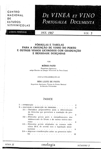 Fórmulas e tabelas para a obtenção de Vinho do Porto e ... Imagem 1