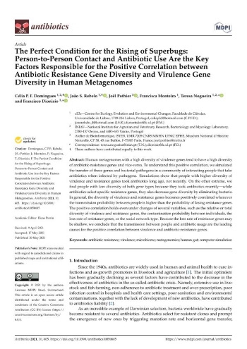 The Perfect Condition for the Rising of Superbugs: ... Imagem 1