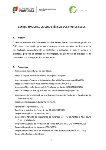 Memorando de Constituição do Centro de Competências dos Frut ... Imagem 1