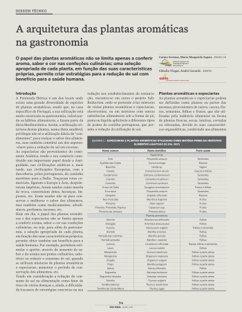 A arquitetura das plantas aromáticas na gastronomia Imagem 1
