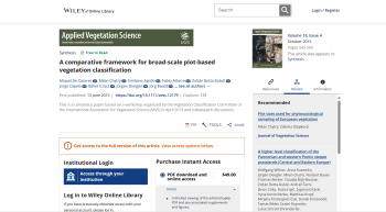A comparative framework for broad-scale plot-based ... Imagem 1
