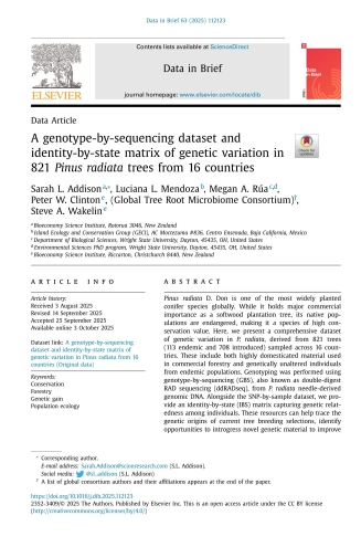A genotype-by-sequencing dataset and identity-by-state ... Imagem 1