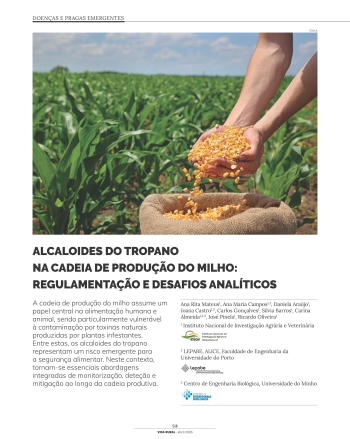 ALCALOIDES DO TROPANO NA CADEIA DE PRODUÇÃO DO MILHO: ... Imagem 1