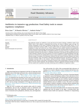 Antibiotics in intensive egg production: Food Safety tools ... Imagem 1