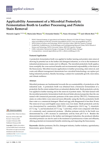 Applicability Assessment of a Microbial Proteolytic ... Imagem 1