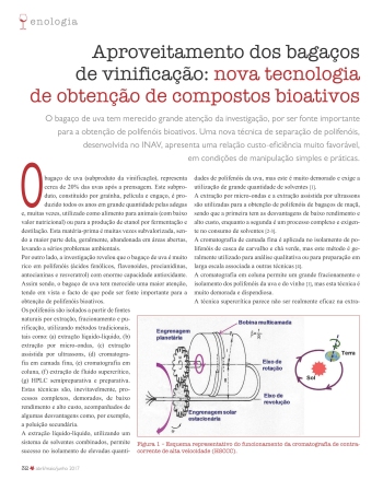Aproveitamento dos bagaços de vinificação: nova tecnologia ... Imagem 1
