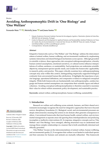 Avoiding Anthropomorphic Drift in ‘One Biology’ and ‘One ... Imagem 1