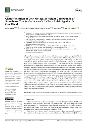 Characterisation of Low Molecular Weight Compounds of ... Imagem 1