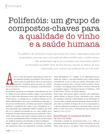 Polifenóis: um grupo de compostos-chaves para a qualidade ... Imagem 1