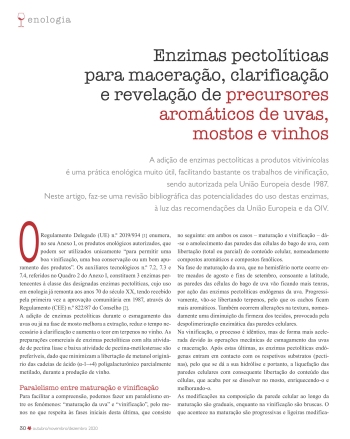 Enzimas pectolíticas para maceração, clarificação e ... Imagem 1