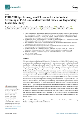 FTIR-ATR Spectroscopy and Chemometrics for Varietal ... Imagem 1