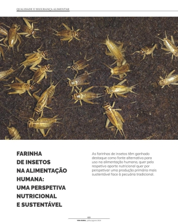 FARINHA DE INSETOS NA ALIMENTAÇÃO HUMANA: UMA PERSPETIVA ... Imagem 1