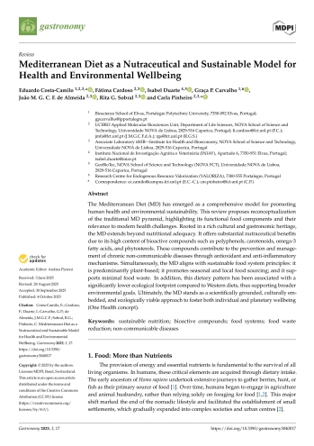 Mediterranean Diet as a Nutraceutical and Sustainable Model ... Imagem 1