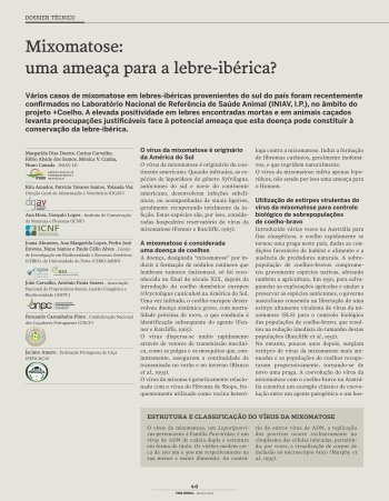 Mixomatose: uma ameaça para a lebre-ibérica? Imagem 1