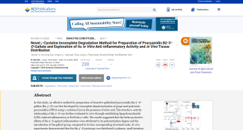 Novel l-Cysteine Incomplete Degradation Method for ... Imagem 1