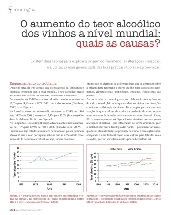 O aumento do teor alcoólico dos vinhos a nível mundial: ... Imagem 1