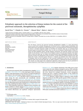 Polyphasic approach to the selection of Esteya isolates for ... Imagem 1