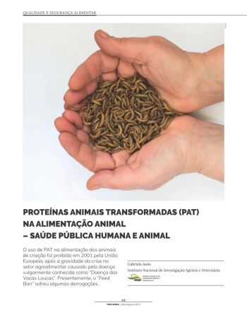 PROTEÍNAS ANIMAIS TRANSFORMADAS (PAT) NA ALIMENTAÇÃO ANIMAL ... Imagem 1