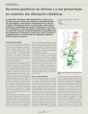 Recursos genéticos da oliveira e a sua preservação no ... Imagem 1