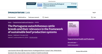 The Portuguese autochthonous cattle breeds and their ... Imagem 1