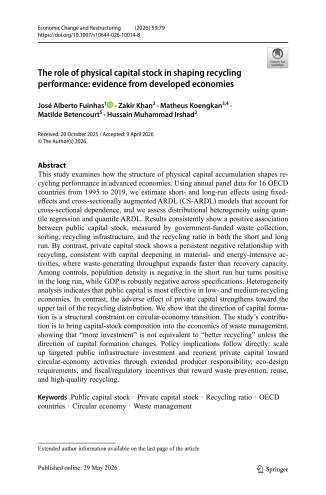 The role of physical capital stock in shaping recycling ... Imagem 1