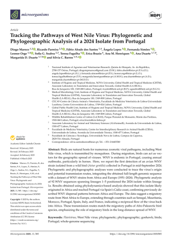 Tracking the Pathways of West Nile Virus: Phylogenetic and ... Imagem 1