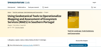 Using Geobotanical Tools to Operationalize Mapping and ... Imagem 1