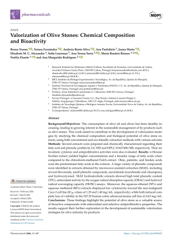 Valorization of Olive Stones: Chemical Composition and ... Imagem 1