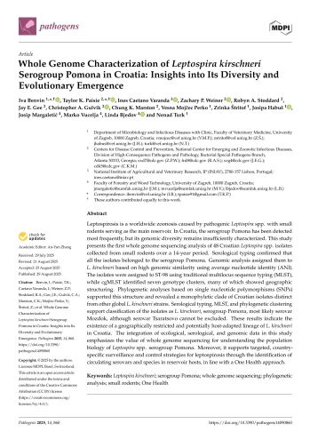Whole Genome Characterization of Leptospira kirschneri ... Imagem 1