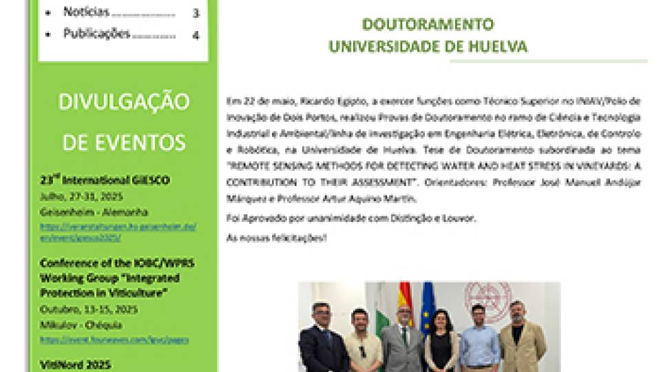 Folha Informativa de Dois Portos do mês de junho 2025