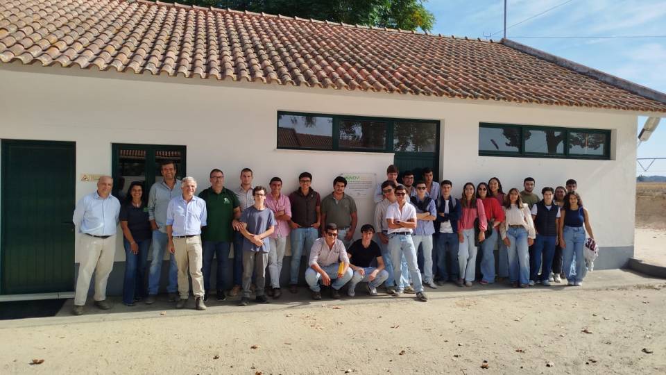 Polo de Inovação de Coruche acolhe visita dos alunos da Escola Profissional de Desenvolvimento Rural de Abrantes